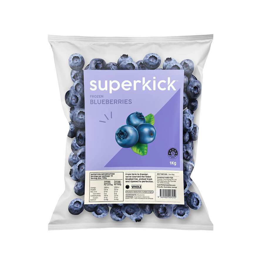 Smaller blueberry - 340g/500g